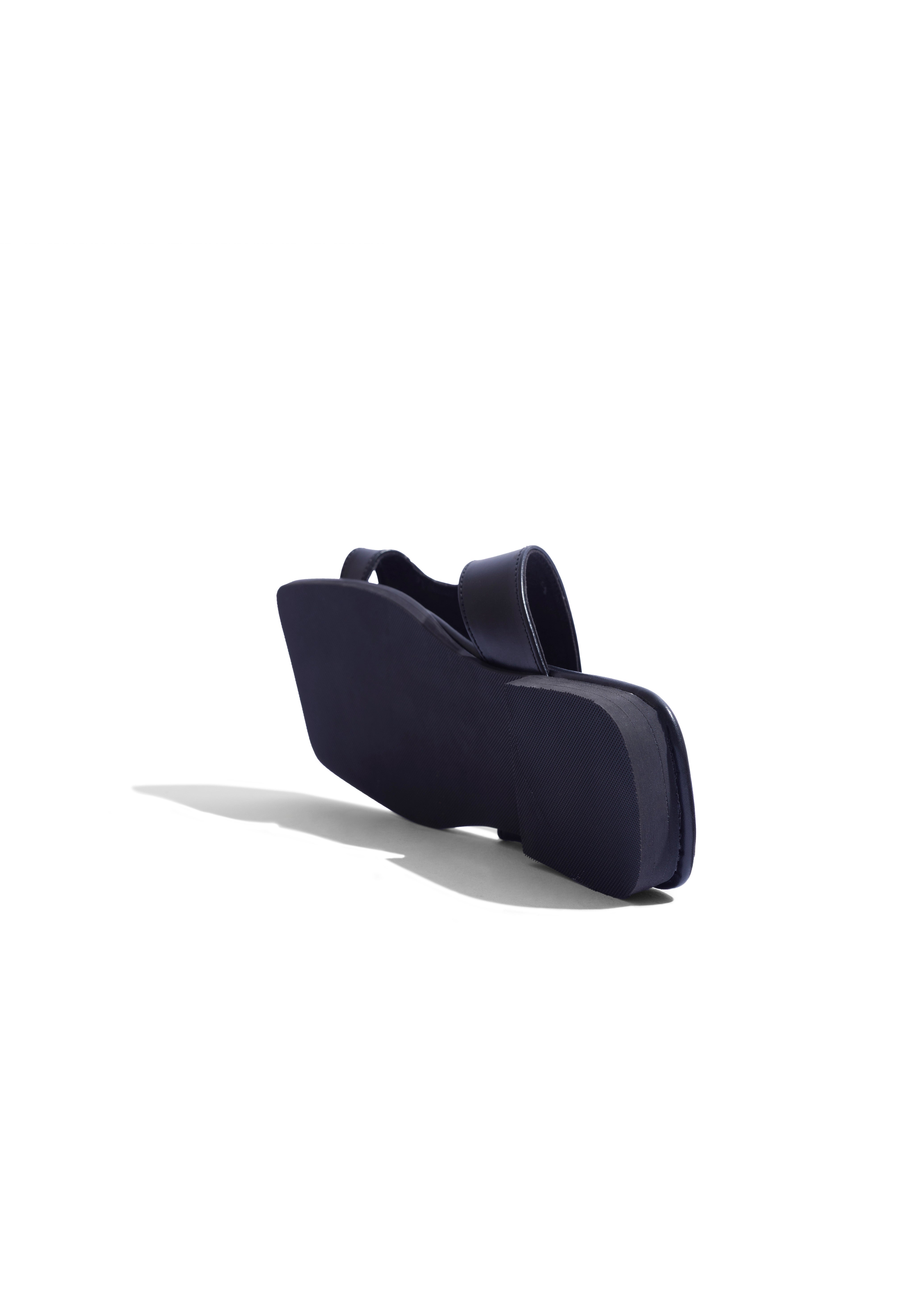 Unisex Flats Black