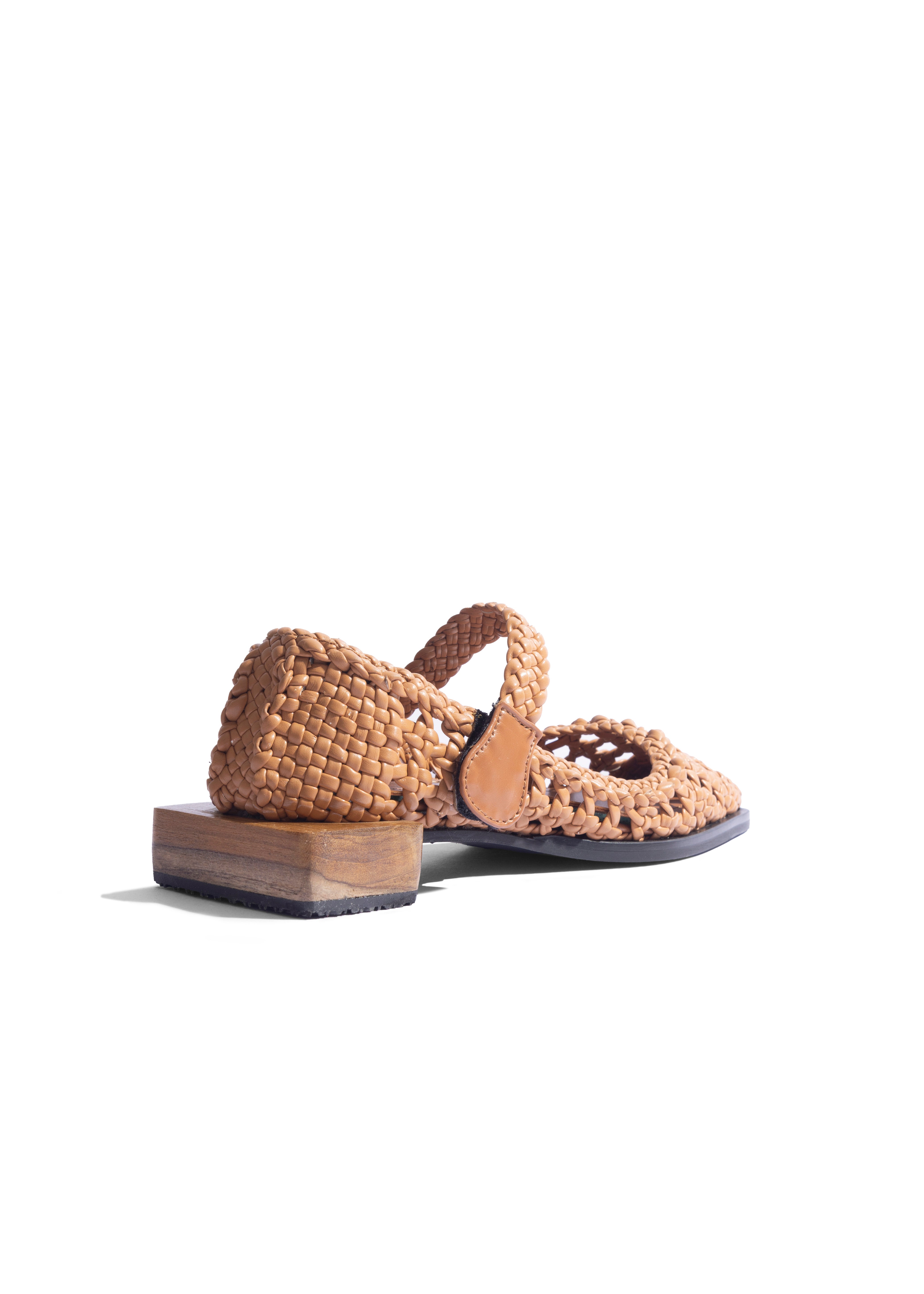 Handwoven Flats Brown