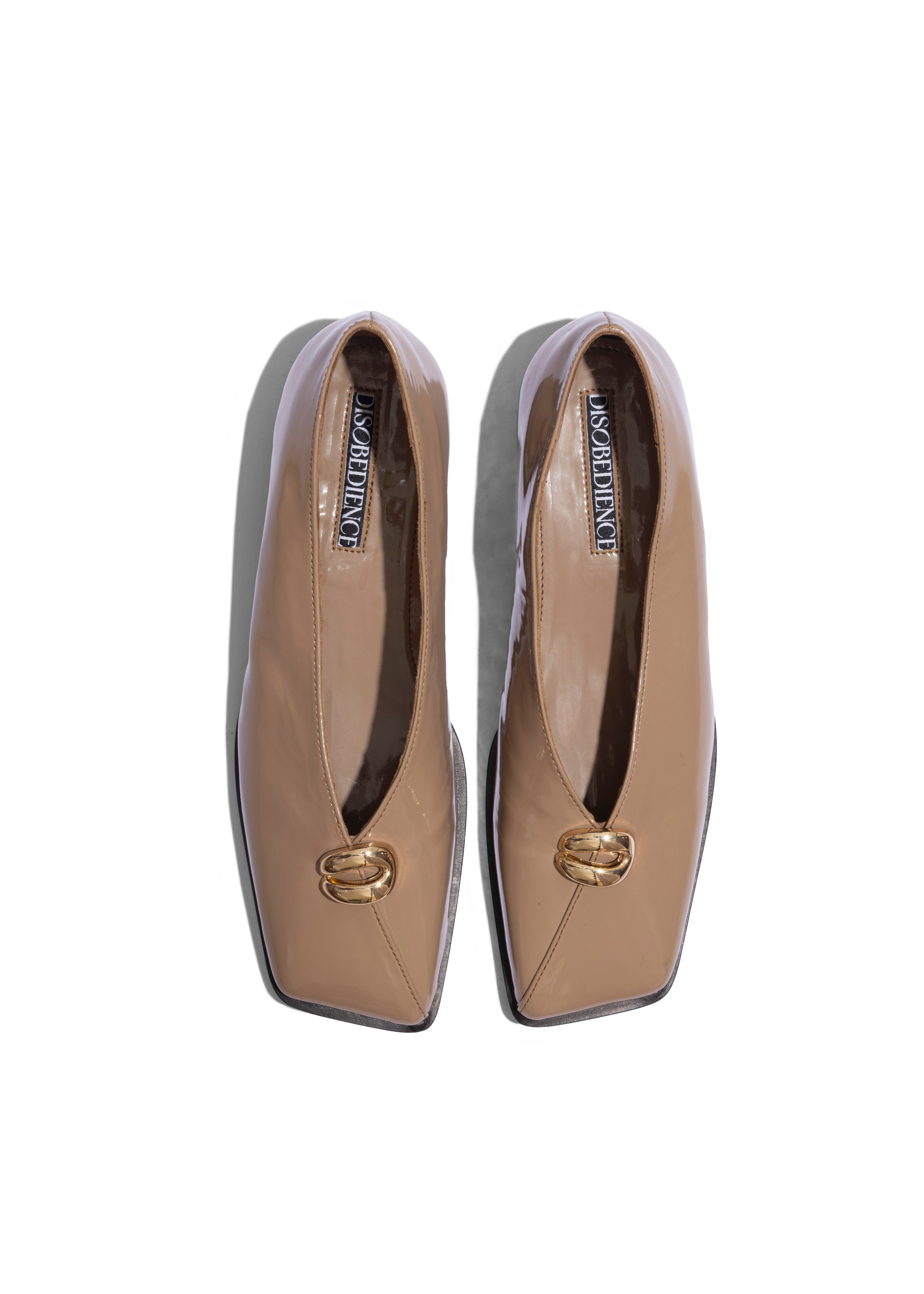Slant-toe Donna Beige