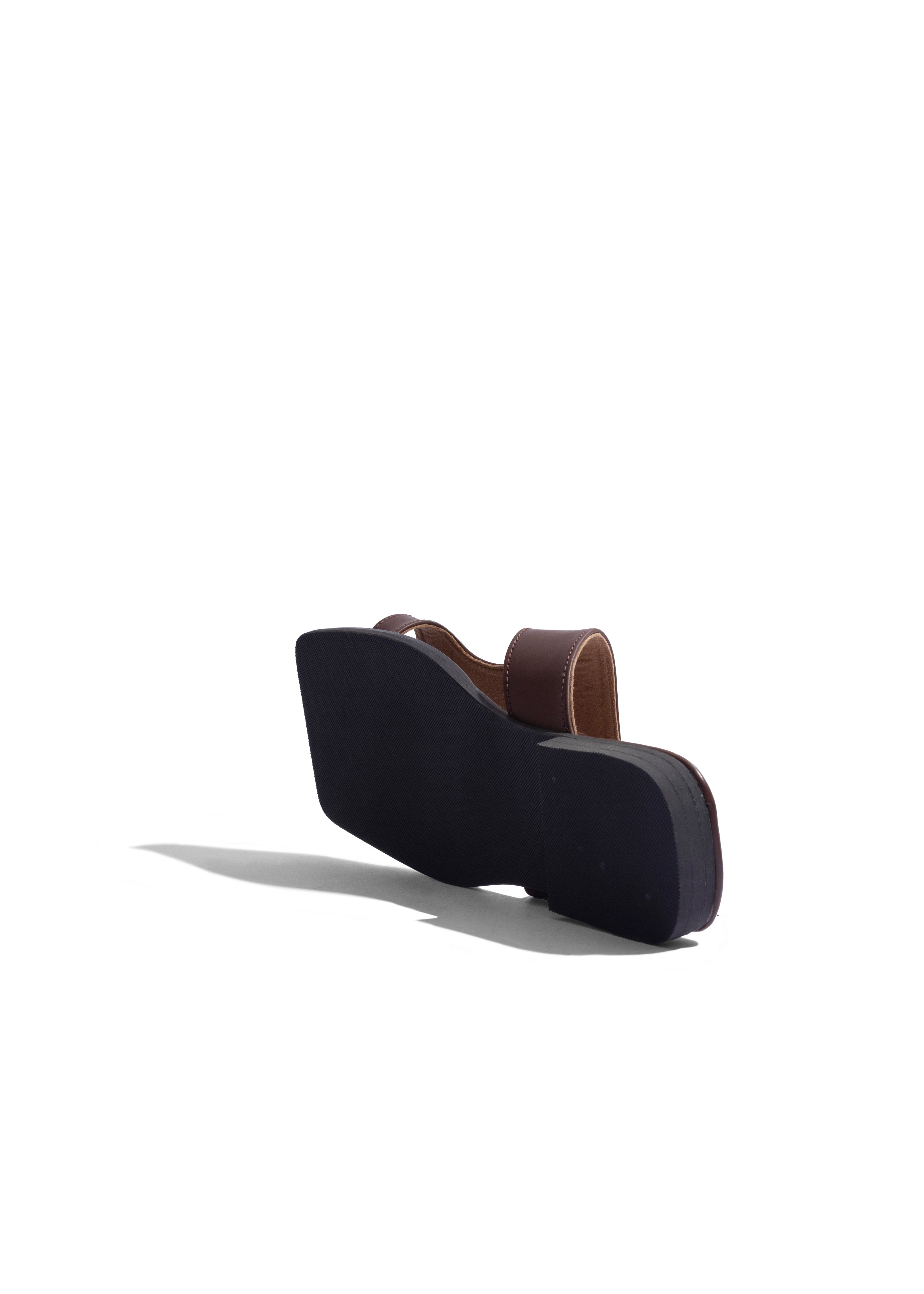 Unisex Flats Brown