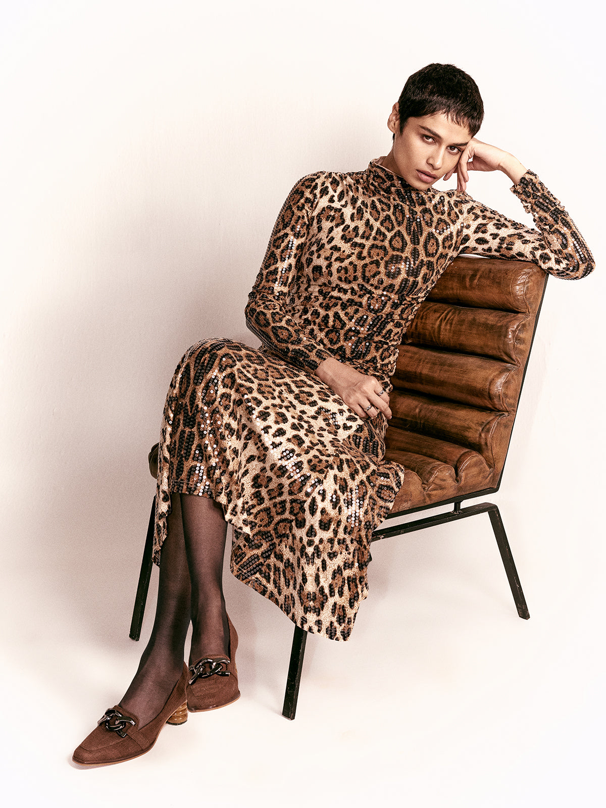 Cocoa Brown Organic Kala Cotton & Teak Wood Loafers