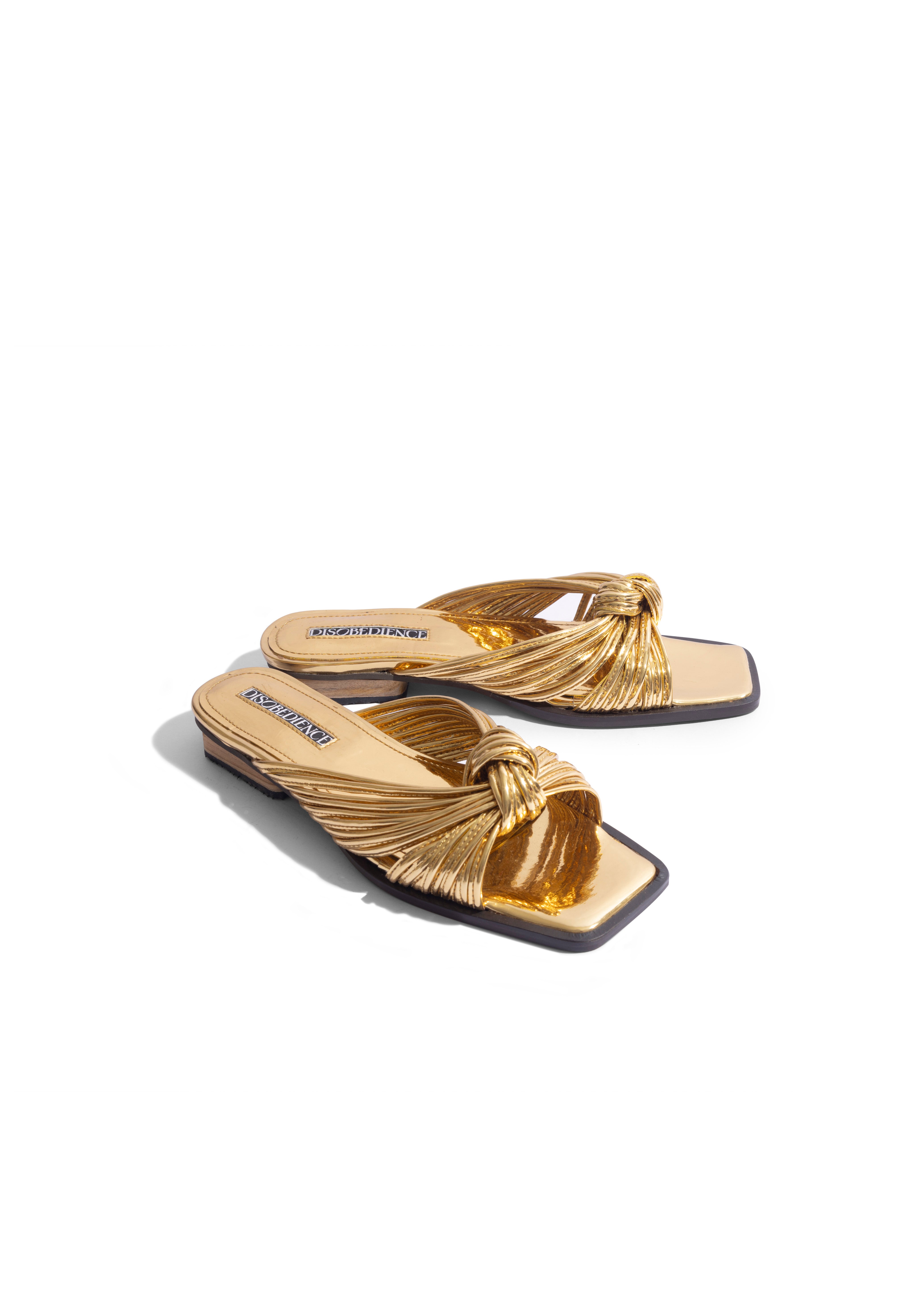 Knot Flats Gold