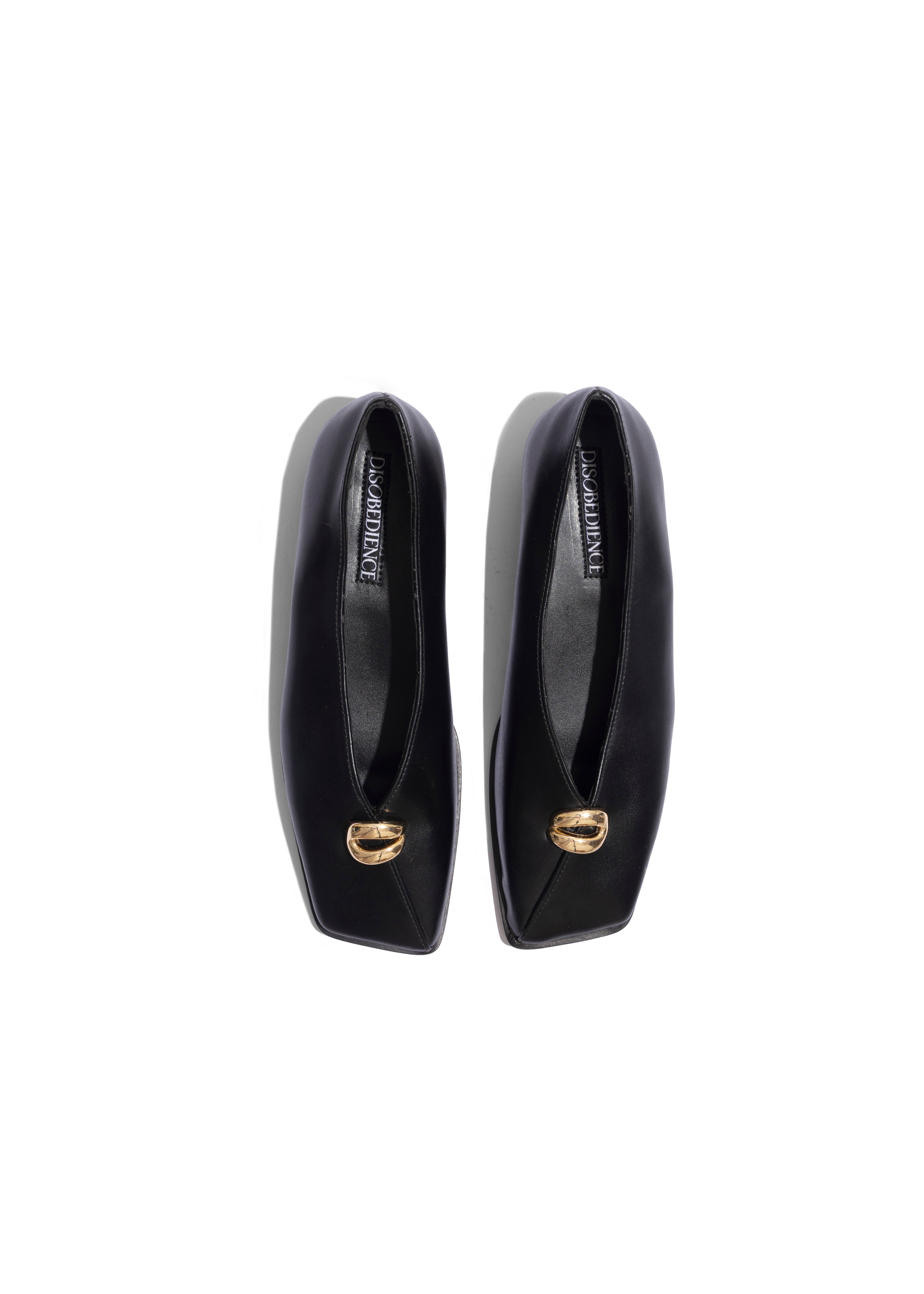 Slant-toe Donna Black