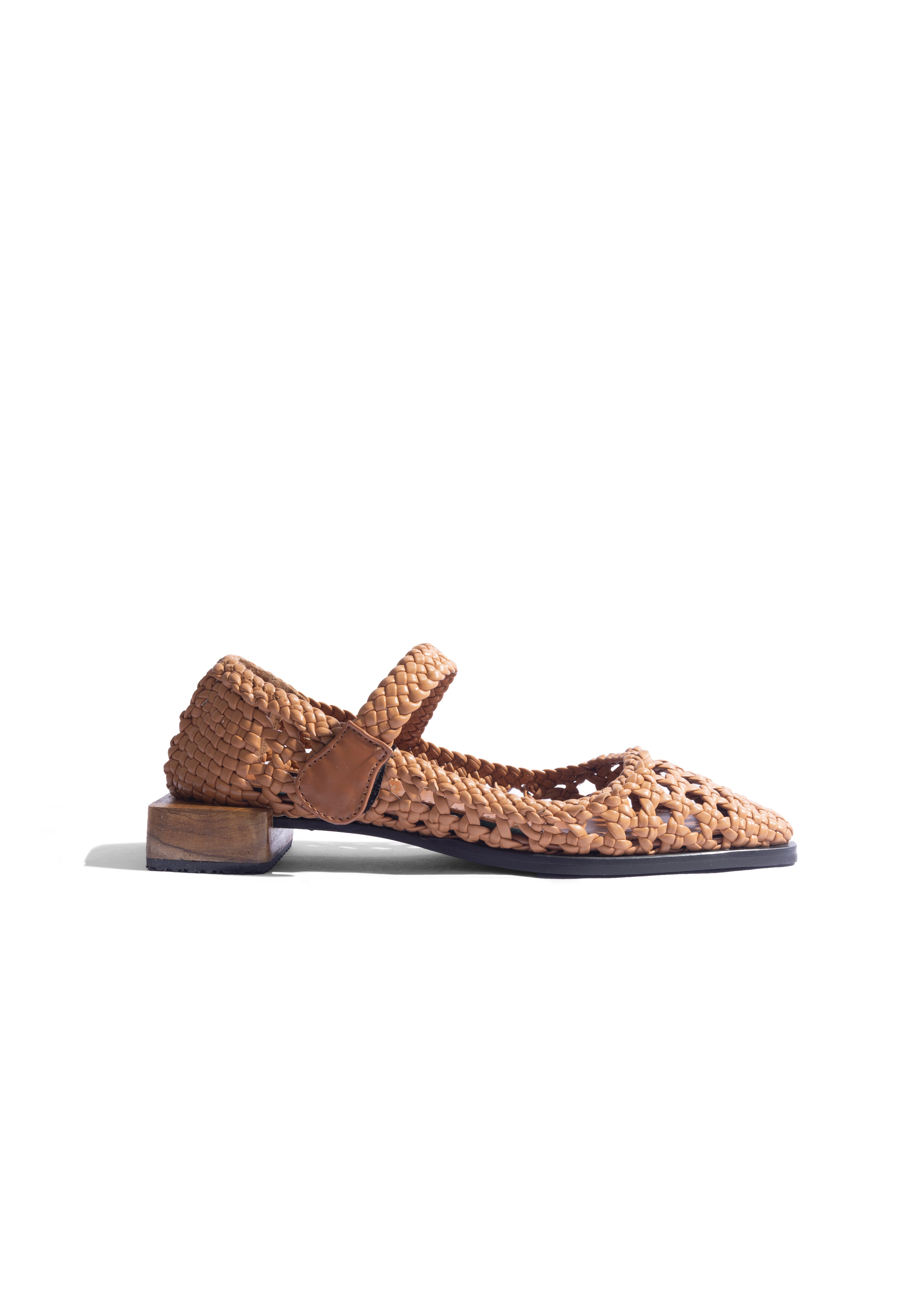 Handwoven Flats Brown