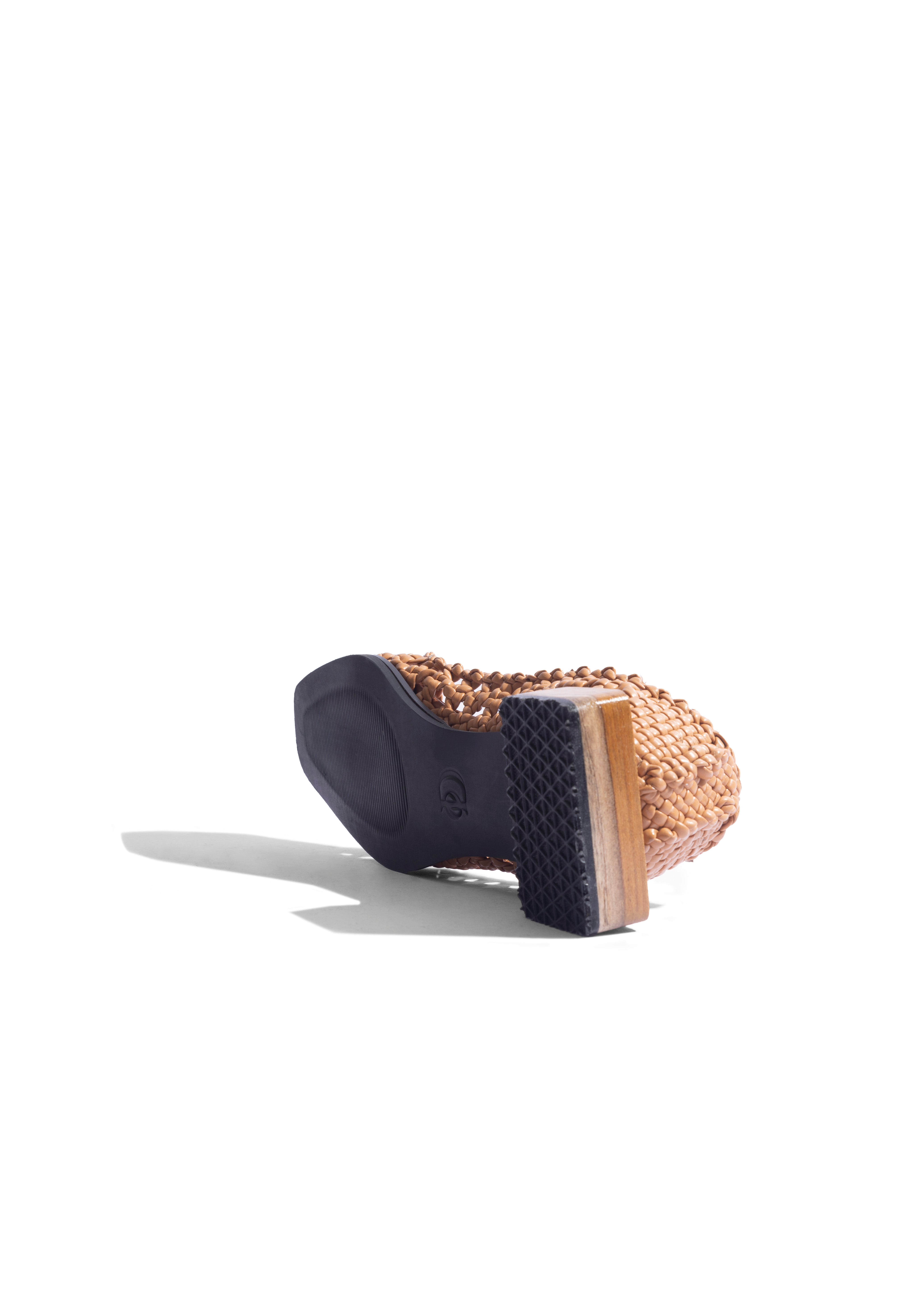 Handwoven Flats Brown