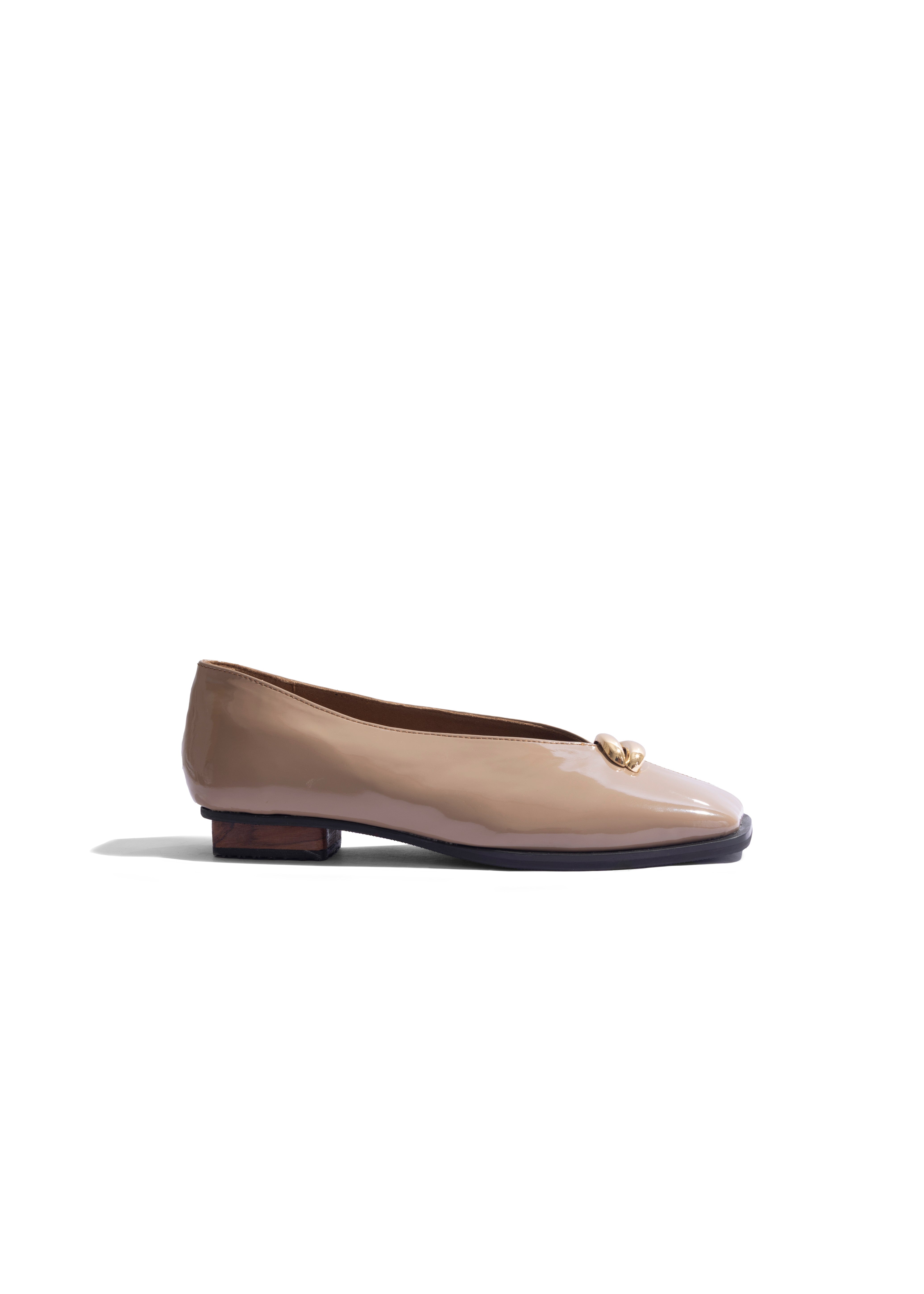 Slant-toe Donna Beige